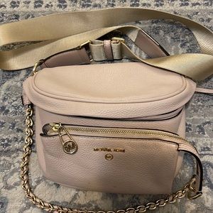 Michael Kors blush crossbody sling bag